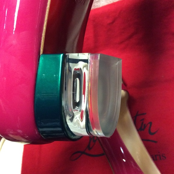 Christian Louboutin Pink Bibababy Mary Jane Pumps - Picture 7 of 8